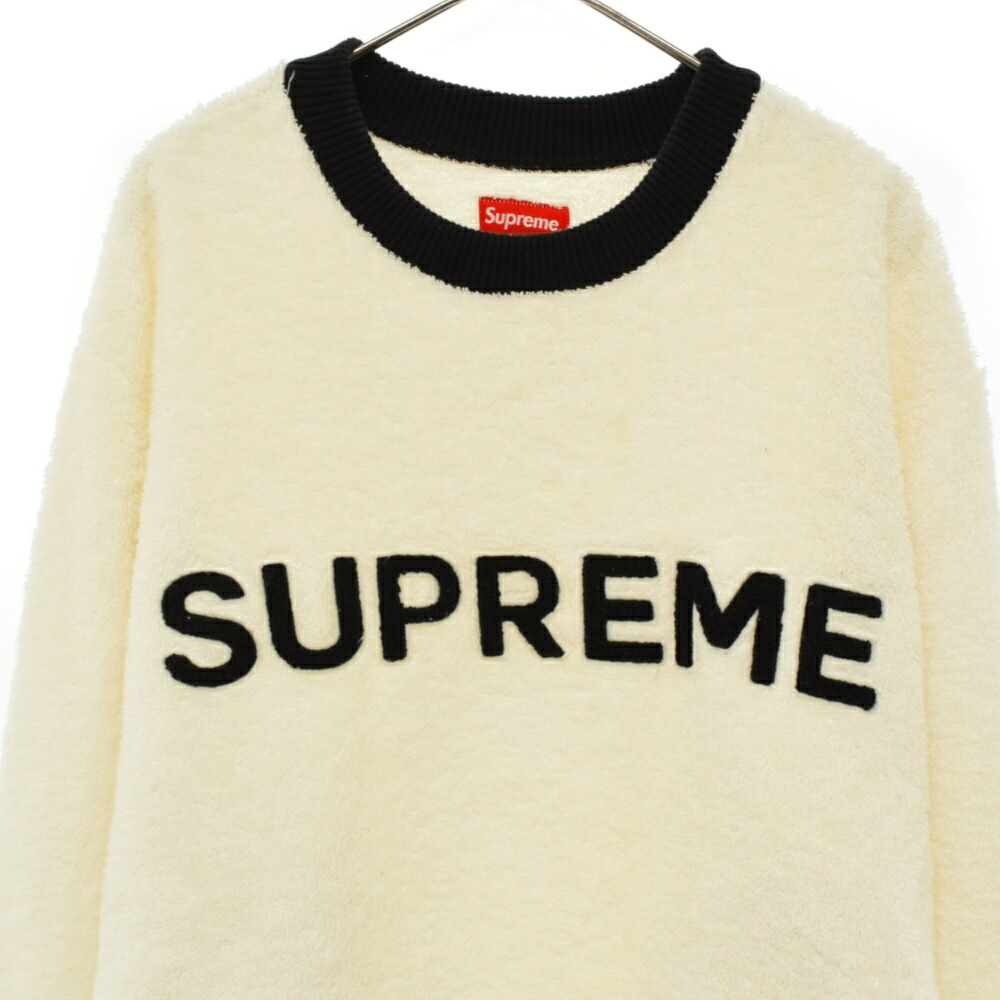 Supreme Terry Crewneck 17SS white S | angeloawards.com