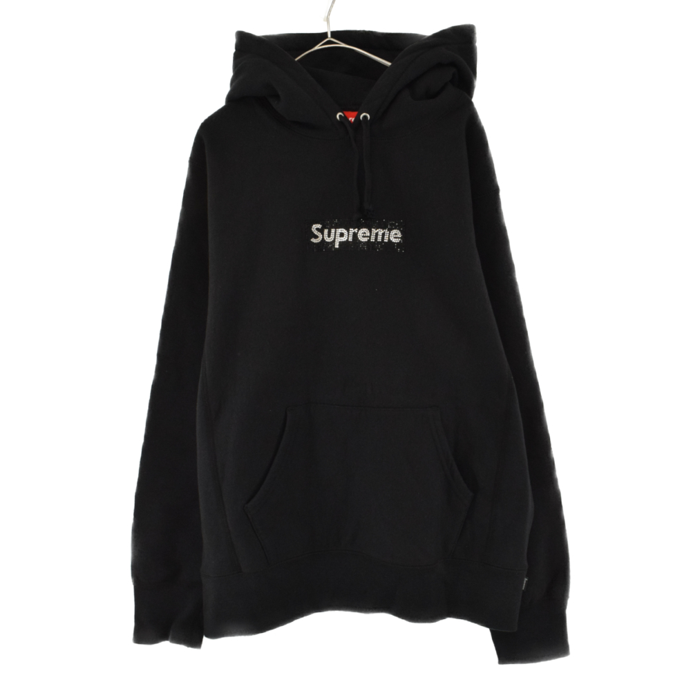 絶品】 Mサイズ Supreme swarobski 25周年 box logo kochmetal.com.br