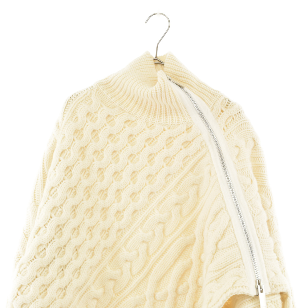 Sacai(サカイ) サイズ:1 21AW Twisted Cable High Neck Pullover