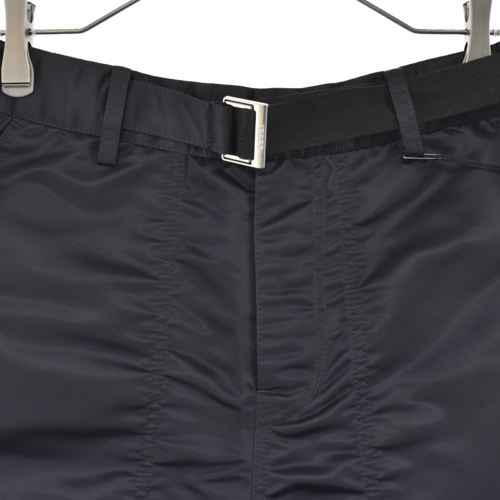 Sacai(サカイ) サイズ:0 23SS Nylon Twill Shorts ナイロンツイル