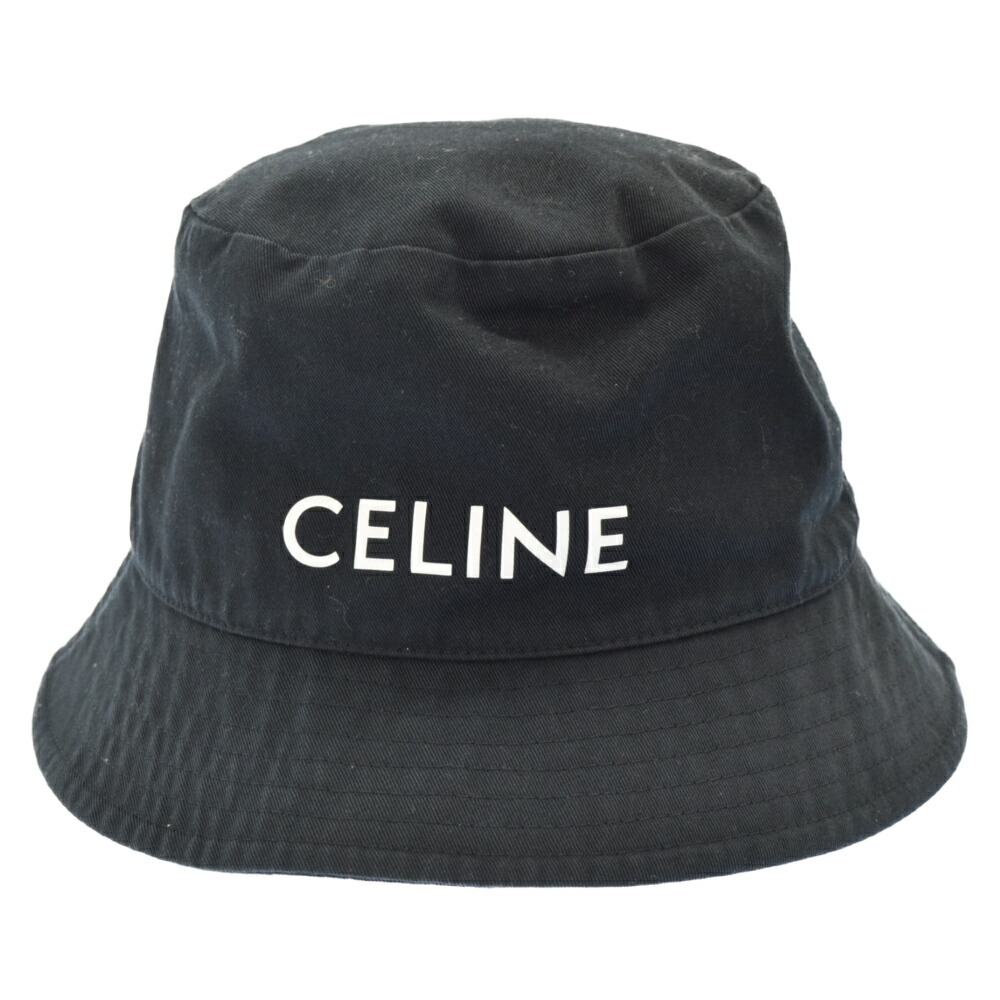 特価】 CELINE セリーヌ サイズ:L 22SS Hedi Slimane LOGO BUCKET HAT