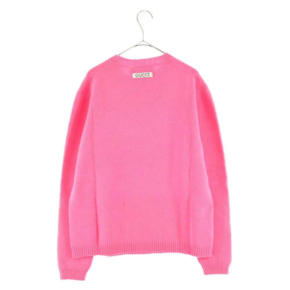GUCCI(グッチ) サイズ:M 21SS ニット ×Disney ピンク セーター