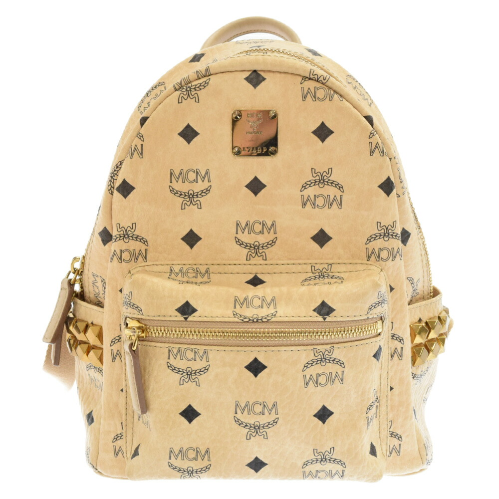 楽天市場】MCM(エム シー エム) ヴィセトス スタッズロゴ レザー