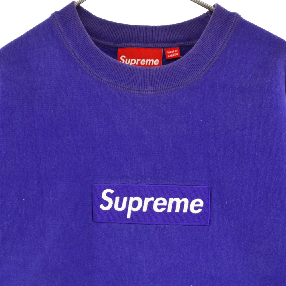 SUPREME シュプリーム 07AW Box Logo Crewneck ボックスロゴクルー