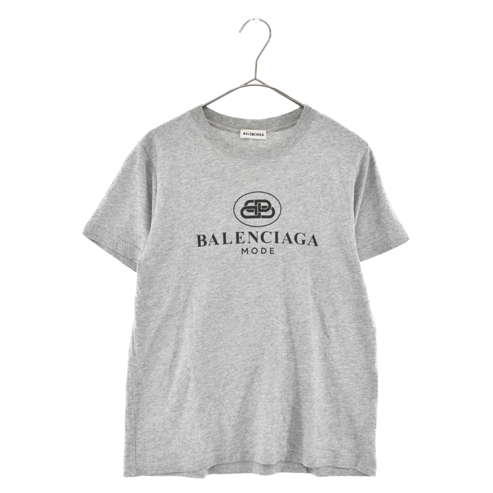 桜 印 バレンシアガ BALENCIAGA ロゴ 半袖Tシャツ M - crumiller.com