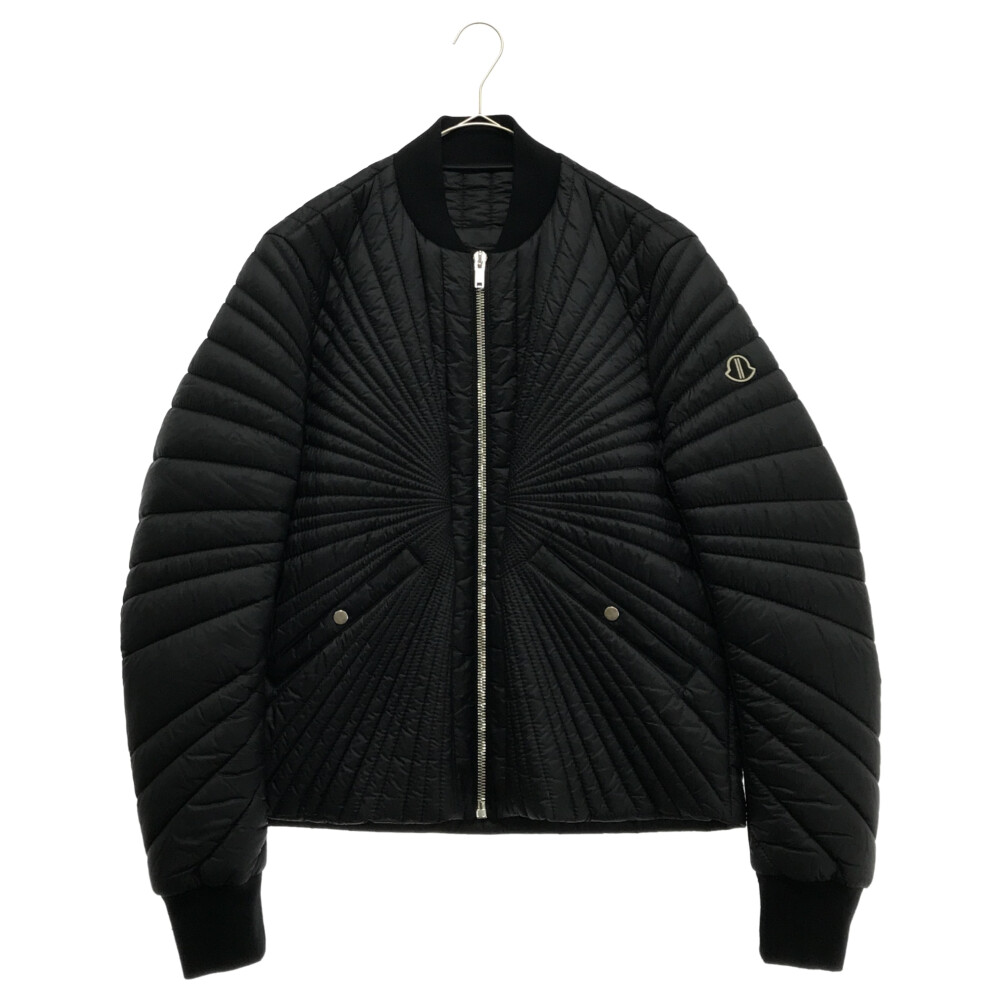 ゆったり柔らか MONCLER RICK OWENS ANGLE ダウン ボンバージャケット