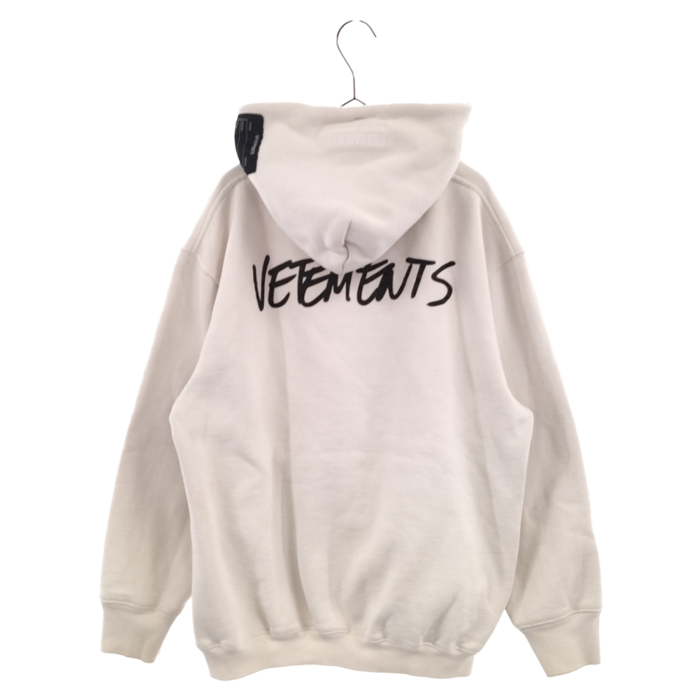 楽天市場】VETEMENTS(ヴェトモン) サイズ:S 20AW WRITTEN LOGO HOODIE