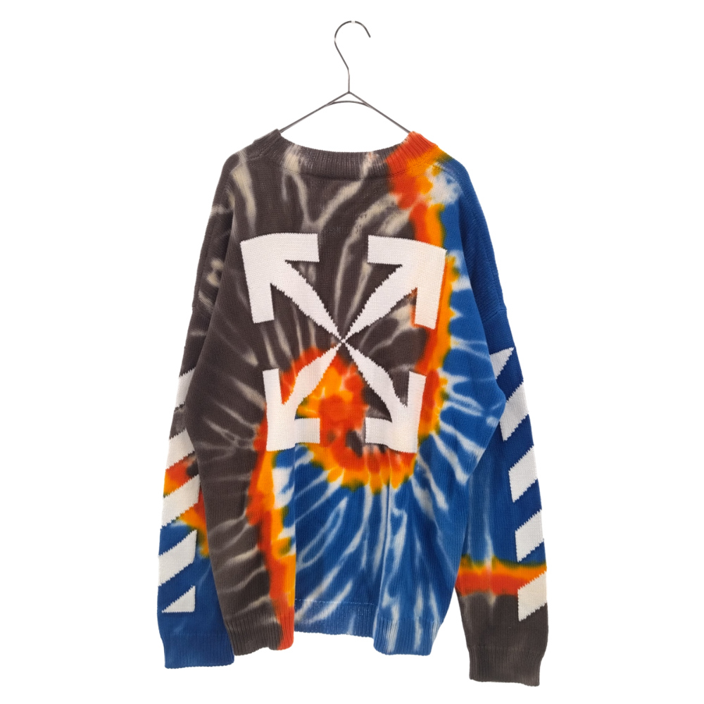 OFF-WHITE オフホワイト 22AW Tie-Die Knit Sweater タイダイニット