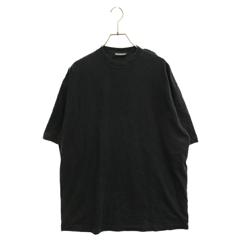 BALENCIAGA バレンシアガ バックロゴ半袖Tシャツ クルーネック