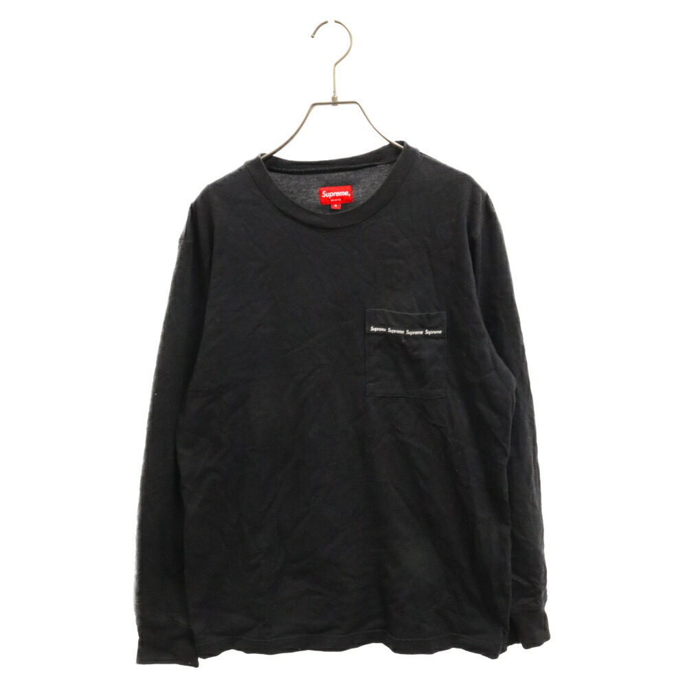 楽天市場】SUPREME(シュプリーム) サイズ:L Pocket L/S Tee 胸ポケット