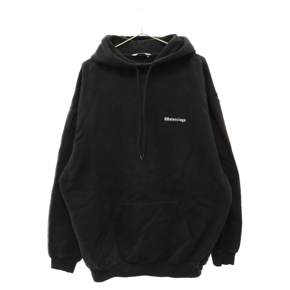 楽天市場】BALENCIAGA(バレンシアガ) サイズ:S 17AW Back Logo Hoodie 