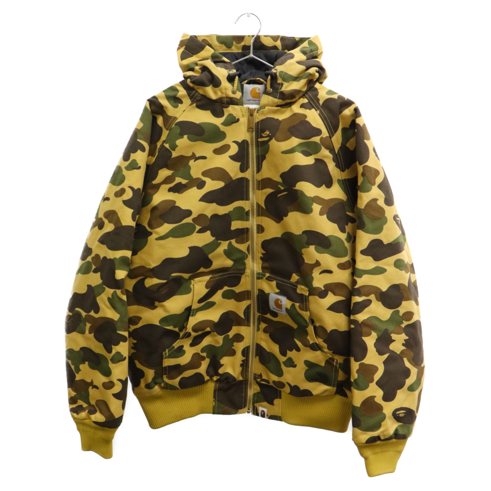 ☆激レア☆BAPE✕carhartt N3Bジャケット ブラックカモ