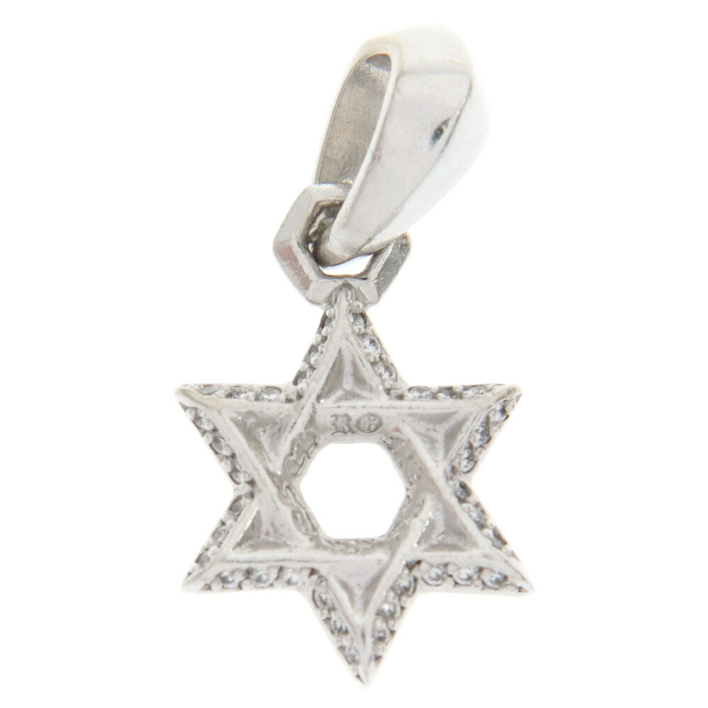 楽天市場】CHROME HEARTS(クロムハーツ) 18KWG STAR OF DAVID CHARM  
