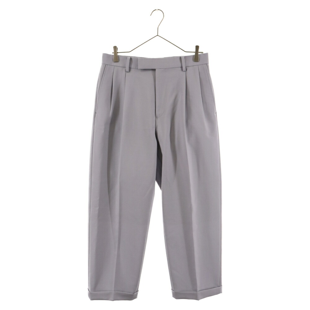 【楽天市場】WACKO MARIA(ワコマリア) サイズ:XL ×DORMEUIL PLEATED TROUSERS TYPE-2 ドーメル ストライプウールスラックスパンツ  グレー【中古】【程度A】【カラーグレー】【オンライン限定商品】 : ブランド買取・販売 BRING