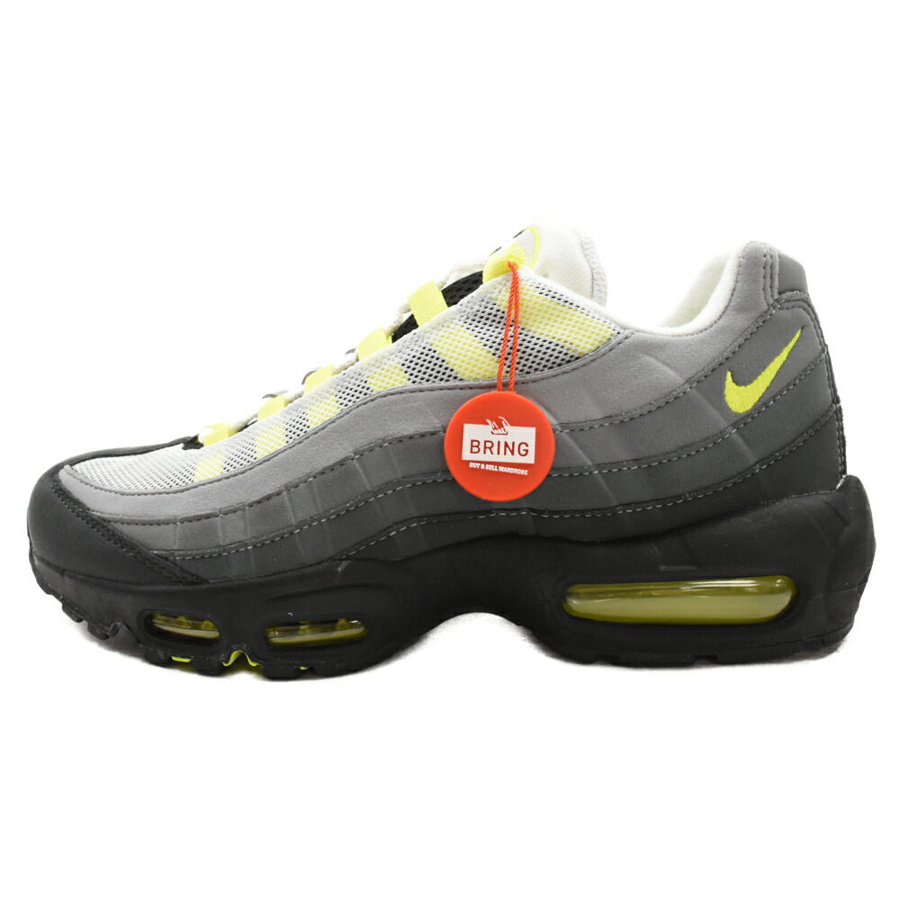 楽天市場】NIKE(ナイキ) サイズ:US10/28cm AIR MAX 95 OG NEON YELLOW CT1689‐001 エアマックス95  ローカットスニーカー グレー/イエロー US10/28cm【中古】【程度B】【カラーグレー】【取扱店舗名古屋】 : ブランド買取・販売 BRING