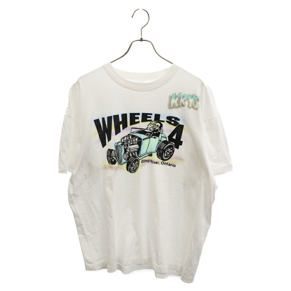 【いとちゃん！】CLASSIC SCRATCH TEE 古着 90年代 90s アメリカ製 白 ホワイト 半袖 | ビンテージ古着屋
