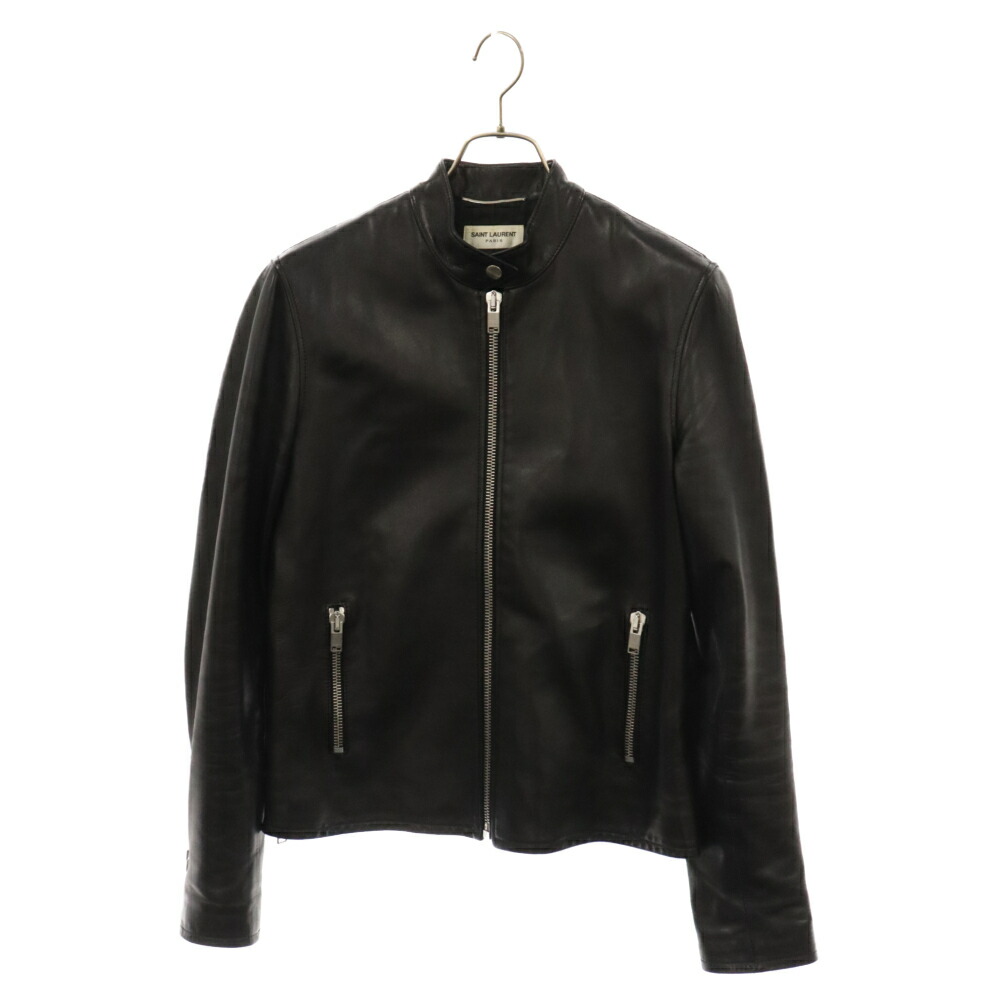 楽天市場】SAINT LAURENT PARIS(サンローランパリ) サイズ:42 15AW L01 Classic Motorcycle  Jacket クラシックダブルライダースレザージャケット ブラック 397290 Y5YA1【中古】【程度B】【カラーブラック】【取扱店舗新宿】 :  ブランド買取・販売 BRING