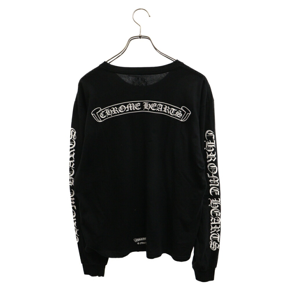 楽天市場】CHROME HEARTS(クロムハーツ) サイズ:XL Los Angeles Horseshoe L/S Tee クロムハーツ  ロサンゼルス限定ロングスリーブホースシューTシャツ 長袖カットソー ロンT  ブラック【中古】【程度A】【カラーブラック】【取扱店舗OneStyle名古屋パルコ店】 : ブランド ...