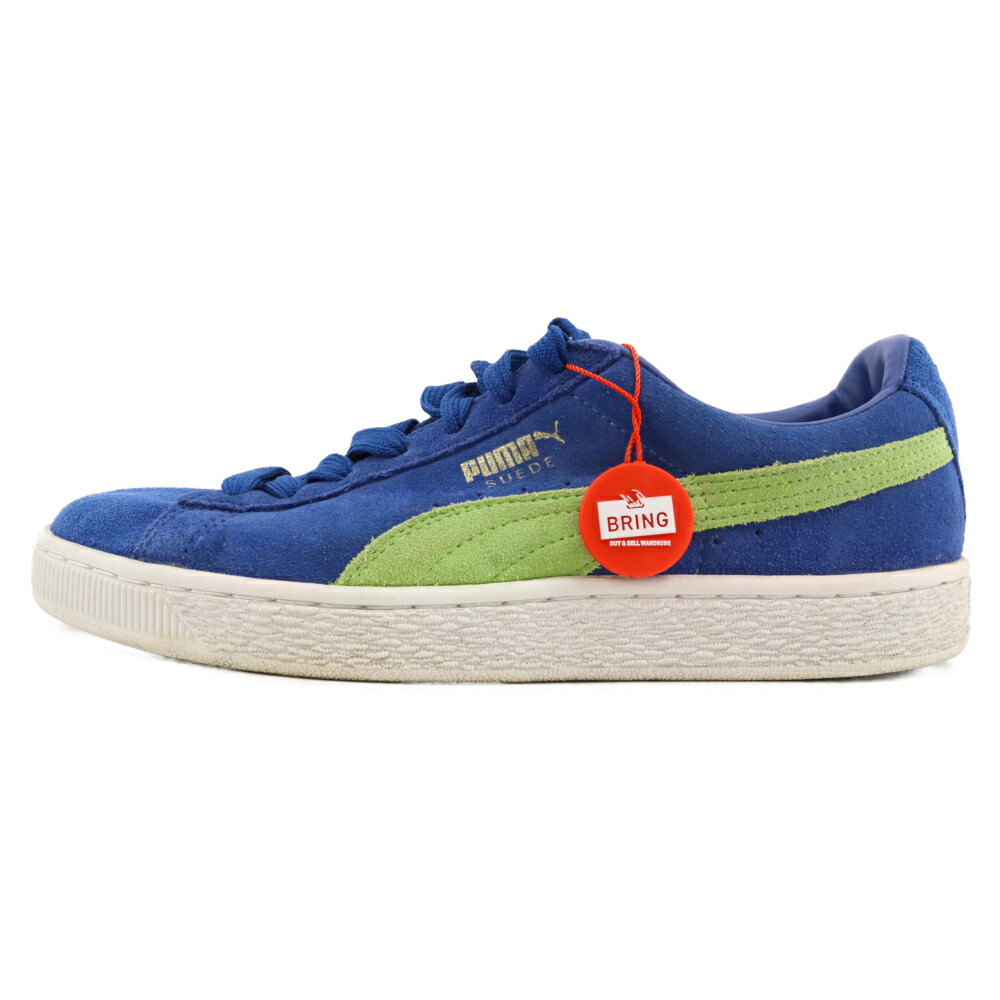 楽天市場】PUMA(プーマ) サイズ:27.0cm SUEDE CLASSIC + 356568-58 スエード クラシック + ローカットスニーカー  ブルー US9/27cm【中古】【程度B】【カラーブルー】【オンライン限定商品】 : ブランド買取・販売 BRING