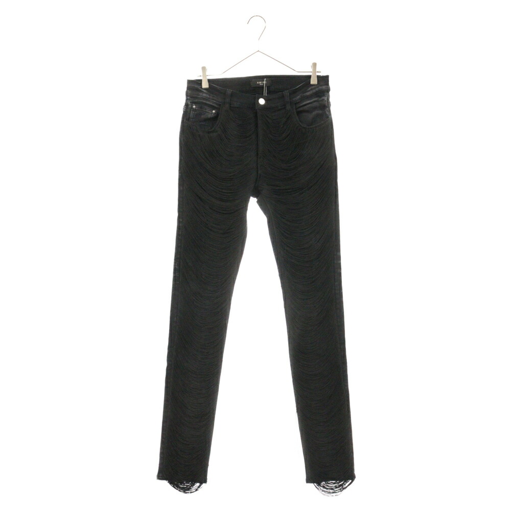 AMIRI ダメージ スキニー size 29 一流の品質 AMIRI ダメージ スキニージーンズ | ブルー