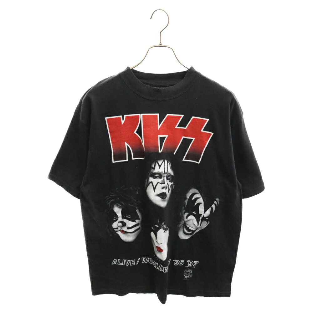 KISS バンドTシャツ L　ヴィンテージ 楽天市場】古着 90'S KISS キッス バンドTシャツ バンT メンズXL