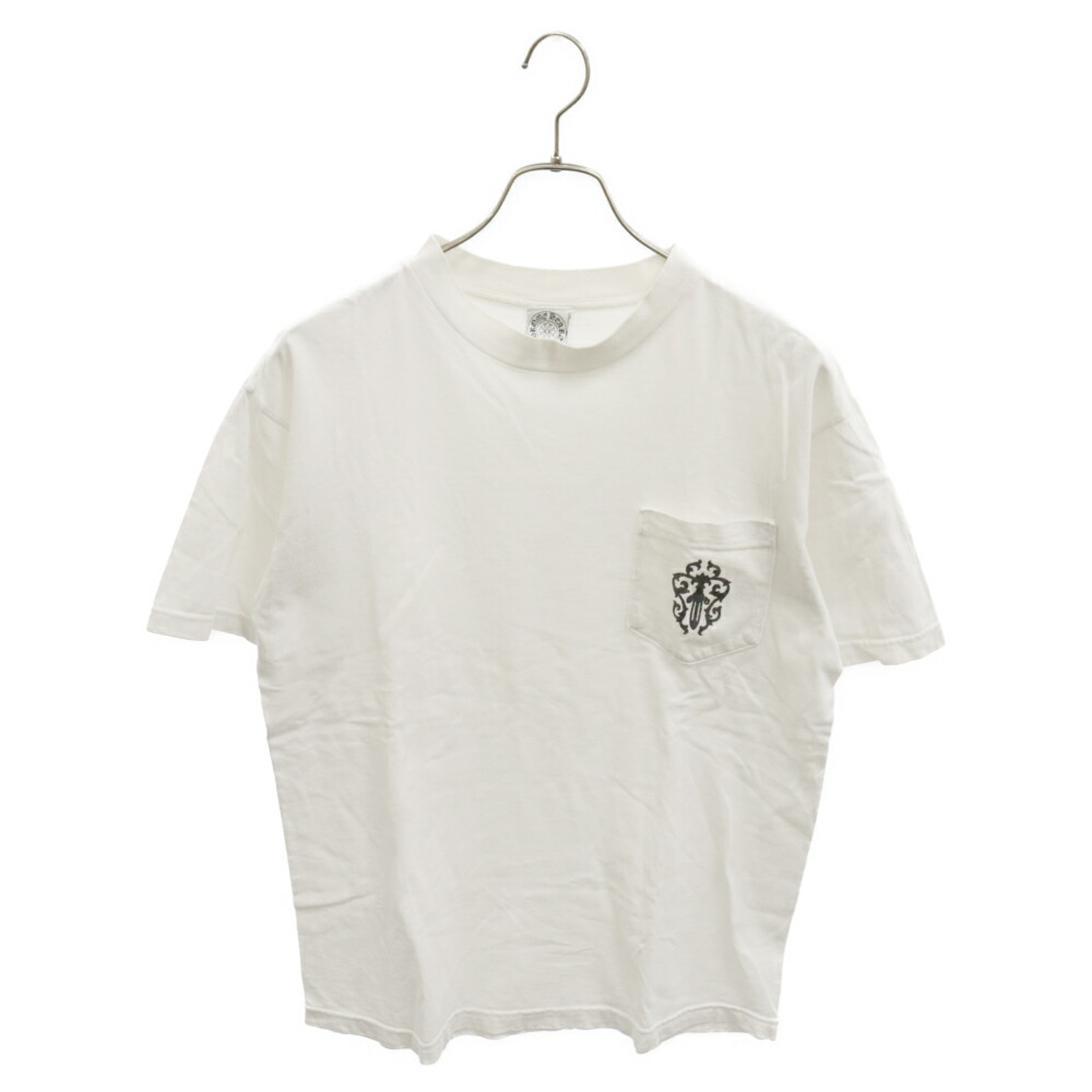 【ヴィンテージ】Rank:B☆クロムハーツ White Dagger Tシャツ ヴィンテージ】Rank:B☆クロムハーツ White Dagger Tシャツ