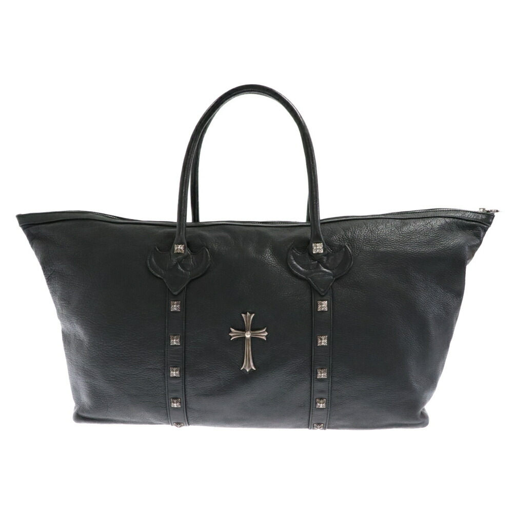 楽天市場】CHROME HEARTS(クロムハーツ) FS TOTE FSトート クロスパッチ付きレザートートバッグ  ブラック【中古】【程度B】【カラーブラック】【取扱店舗渋谷】 : ブランド買取・販売 BRING