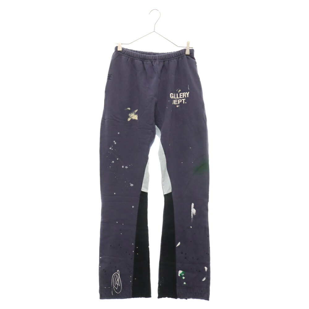 【楽天市場】GALLERY DEPT.(ギャラリーデプト) サイズ:XL GD LOGO FLARE SWEATPANTS ペイント加工 GDロゴ  フレアスウェットパンツ レッド【中古】【程度A】【カラーレッド】【取扱店舗BRINGアメリカ村店】 : ブランド買取・販売 BRING