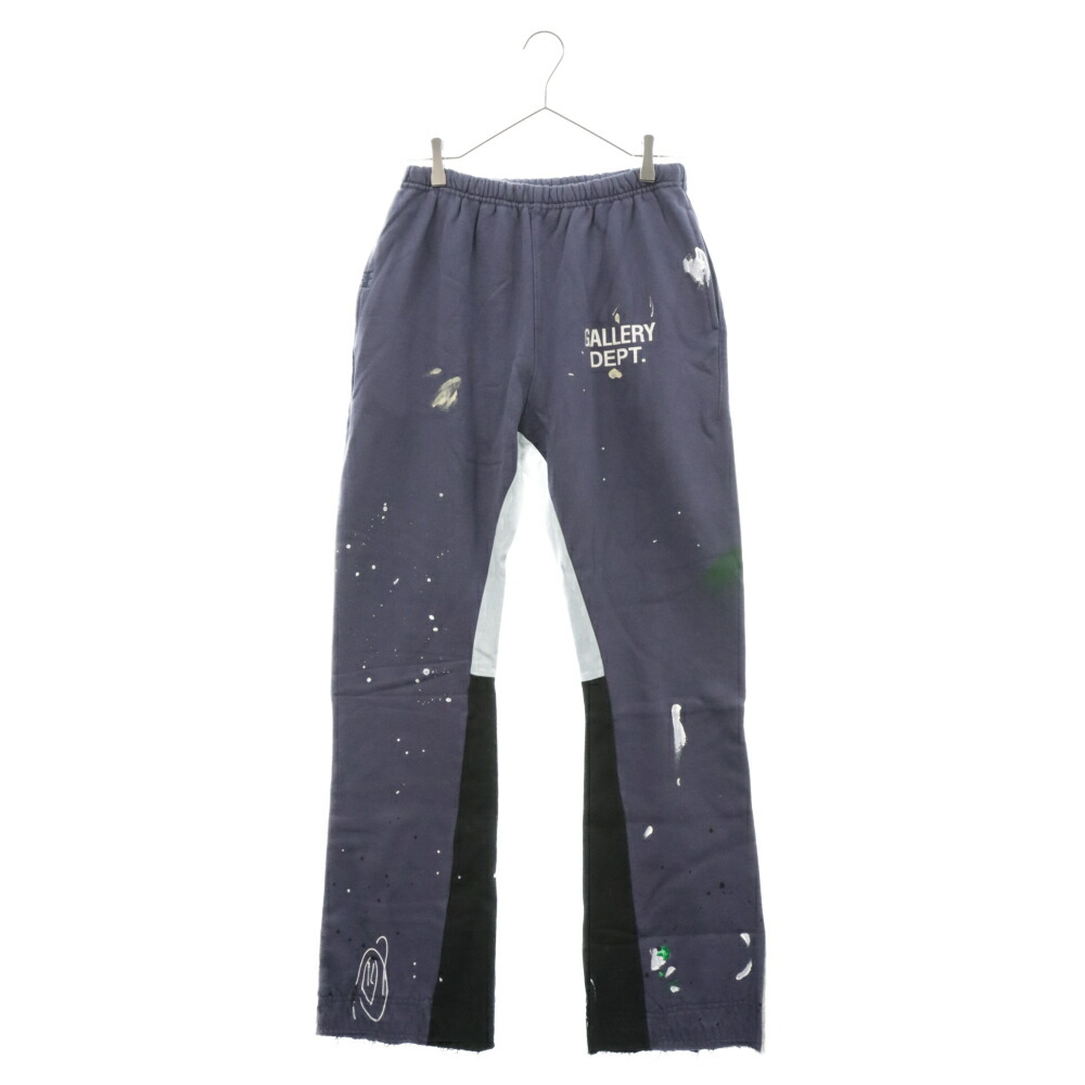 楽天市場】GALLERY DEPT.(ギャラリーデプト) サイズ:XL GD LOGO FLARE SWEATPANTS ペイント加工 GDロゴ  フレアスウェットパンツ レッド【中古】【程度A】【カラーレッド】【取扱店舗BRINGアメリカ村店】 : ブランド買取・販売 BRING