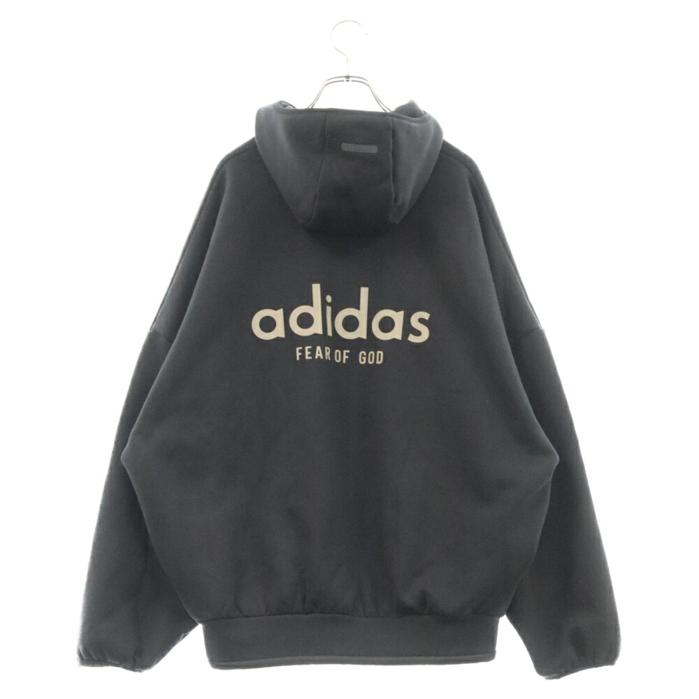 美品タグ付】fear of god 6th フーディー パーカー ブラック M