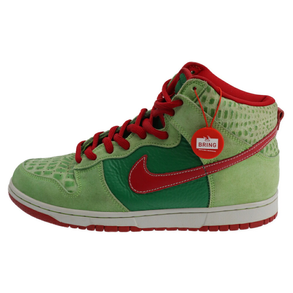 楽天市場】NIKE SB(ナイキエスビー) サイズ:27.0cm 【観賞用 2007年製】DUNK HIGH THRASHIN ダンク  ハイカットスニーカー スラッシン マルチ US9/27cm 313171-141【中古】【程度B】【カラーマルチカラー】【オンライン限定商品】 :  ブランド買取・販売 BRING