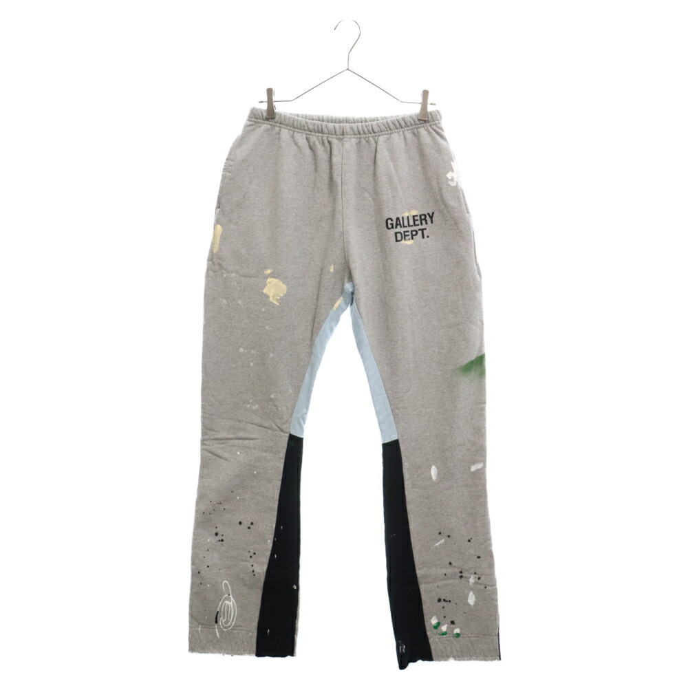 楽天市場】GALLERY DEPT.(ギャラリーデプト) サイズ:S GD LOGO PAINTED FLARE SWEAT PANTS ペイント加工  フレアスウェットパンツ グレー【中古】【程度A】【カラーグレー】【取扱店舗BRING仙台店】 : ブランド買取・販売 BRING