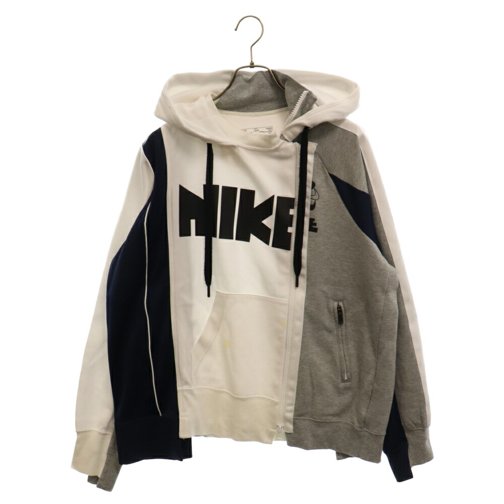 楽天市場】Sacai(サカイ) サイズ:2 19SS ×NIKE ロゴプリント MA-1ドッキングパーカー ブラック  19-02022M【中古】【程度B】【カラーブラック】【取扱店舗BRING THRIFT CLOSET】 : ブランド買取・販売 BRING