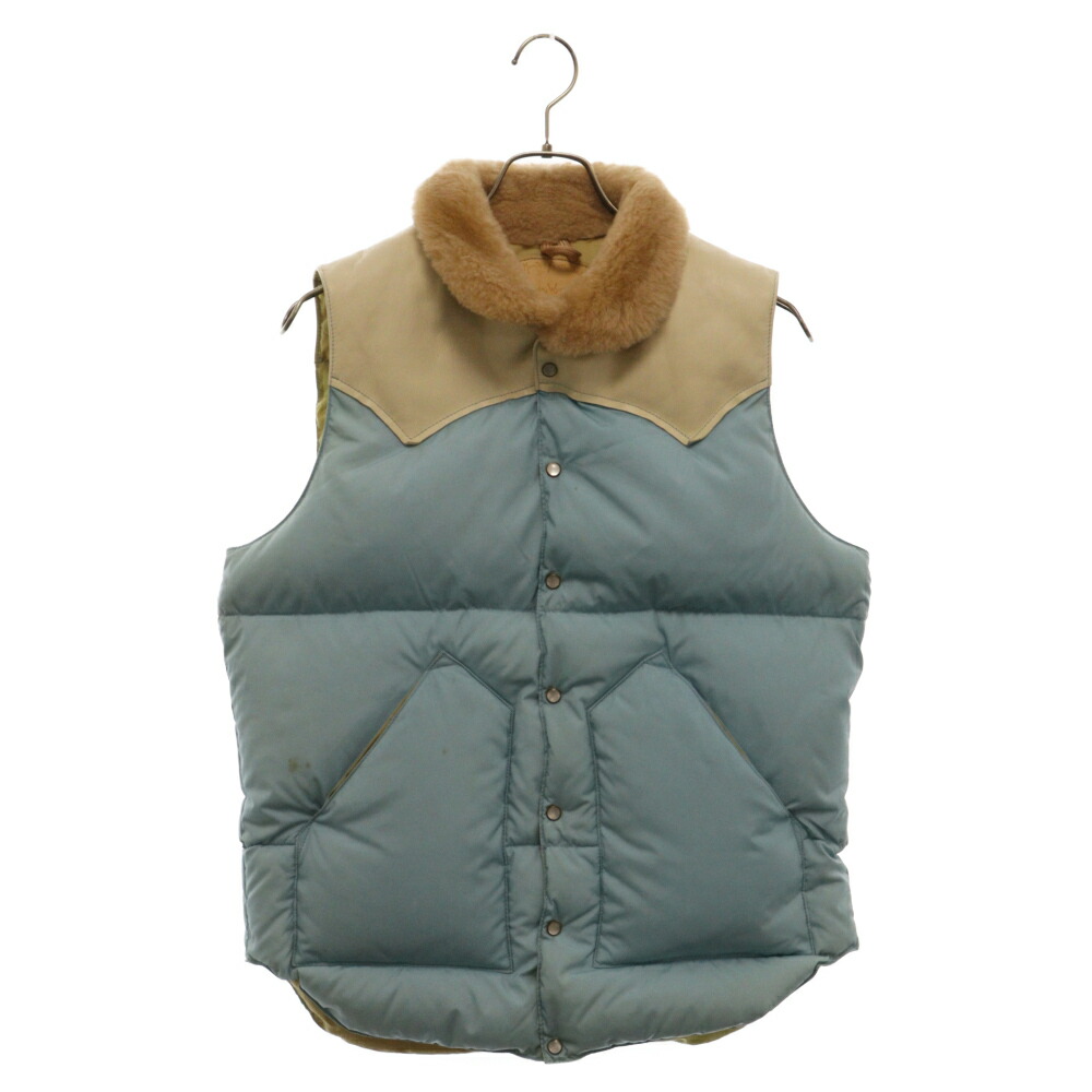 楽天市場】ROCKY MOUNTAIN(ロッキーマウンテン) サイズ:38 ×Ron Herman Christy Vest ロンハーマン  クリスティー レザー ヨーク ダウン ベスト ブラック 450-462-82【中古】【程度B】【カラーブラック】【オンライン限定商品】 :  ブランド買取・販売 BRING