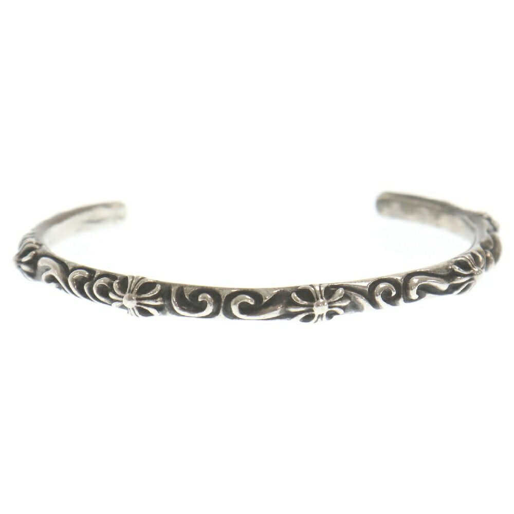 楽天市場】CHROME HEARTS(クロムハーツ) サイズ:L BANGLE SCROLL スクロールバンド シルバーブレスレット シルバー 【中古】【程度A】【カラーシルバー】【取扱店舗OneStyle新宿店】 : ブランド買取・販売 BRING