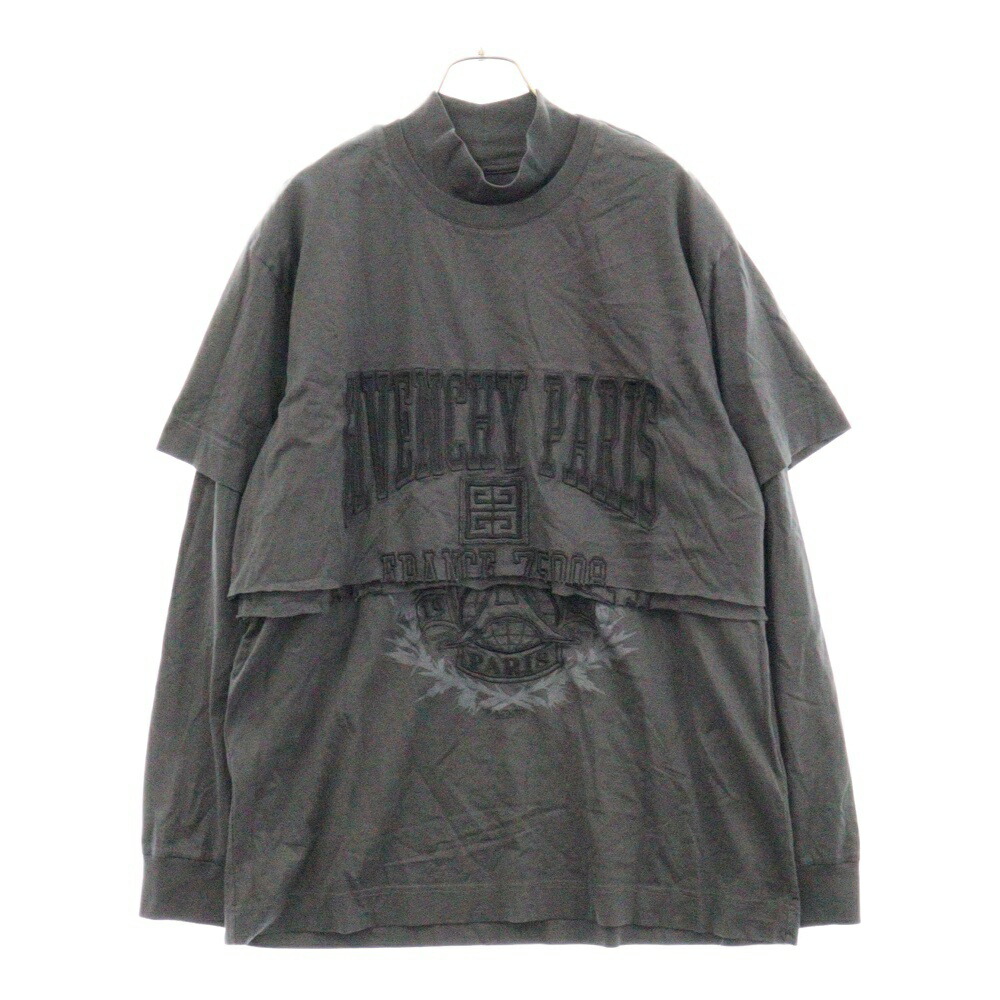 関税送料込☆GIVENCHY コットン チュール オーバーラップTシャツ 楽天市場】GIVENCHY(ジバンシィ) サイズ:L 22AW オーバーラップ