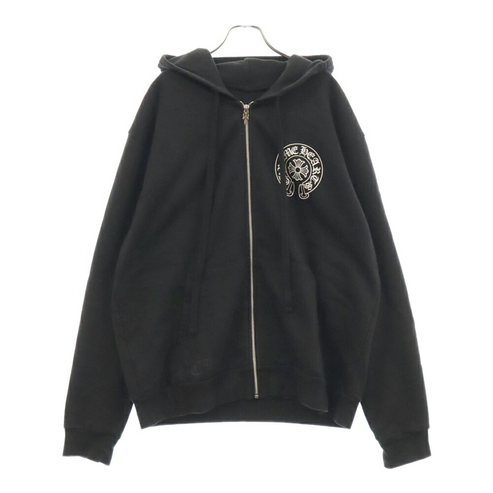 楽天市場】CHROME HEARTS(クロムハーツ) サイズ:L SWTSHRT PLVR 大阪限定 ホースシュー バックプリント パーカー  ブラック/ホワイト【中古】【程度B】【カラーブラック】【取扱店舗BRING心斎橋店】 : ブランド買取・販売 BRING