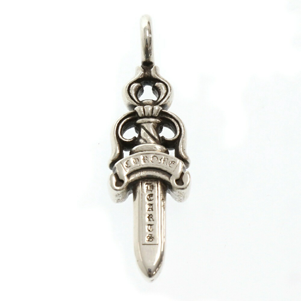 楽天市場】CHROME HEARTS(クロムハーツ) DOUBLE DAGGER ダブルダガー ペンダント  シルバーネックレストップ【中古】【程度A】【カラーシルバー】【取扱店舗BRINGアメリカ村店】 : ブランド買取・販売 BRING