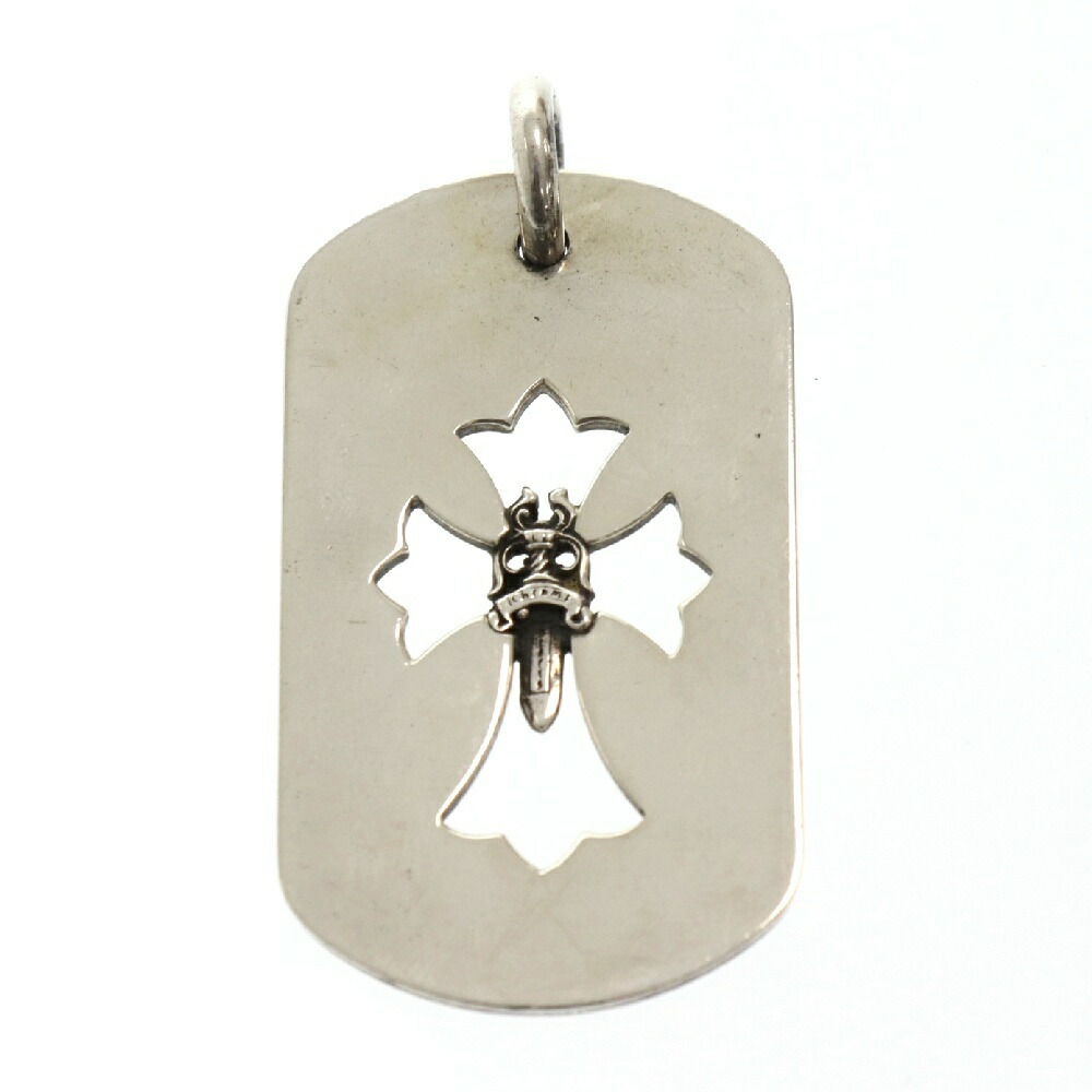 楽天市場】CHROME HEARTS(クロムハーツ) D TAG LRG CROSS DAGG カット  