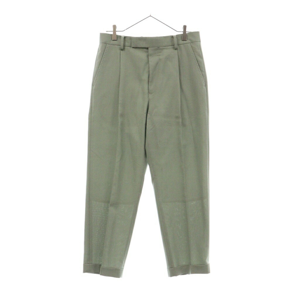 楽天市場】WACKO MARIA(ワコマリア) サイズ:S LORO PIANA PLEATED TROUSERS TYPE-1 ロロピアーナ  ワンタック ウール テーパード トラウザー スラックスパンツ ブラック【中古】【程度B】【カラーブラック】【オンライン限定商品】 :  ブランド買取・販売 BRING