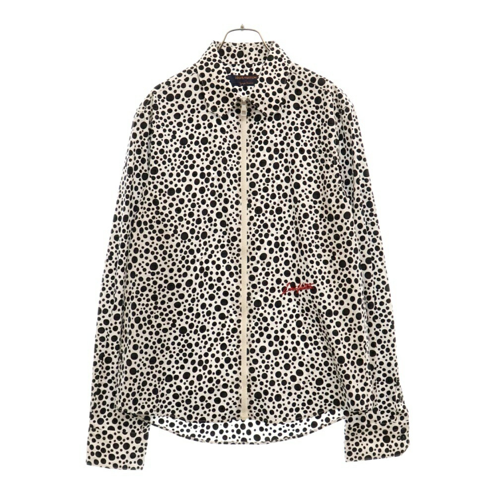 ♡ 新品未使用 ルイヴィトン 草間彌生 デニム ベースボールシャツ 23年 LOUIS VUITTON(ルイヴィトン) ×草間彌生デニムジャケットRM232H