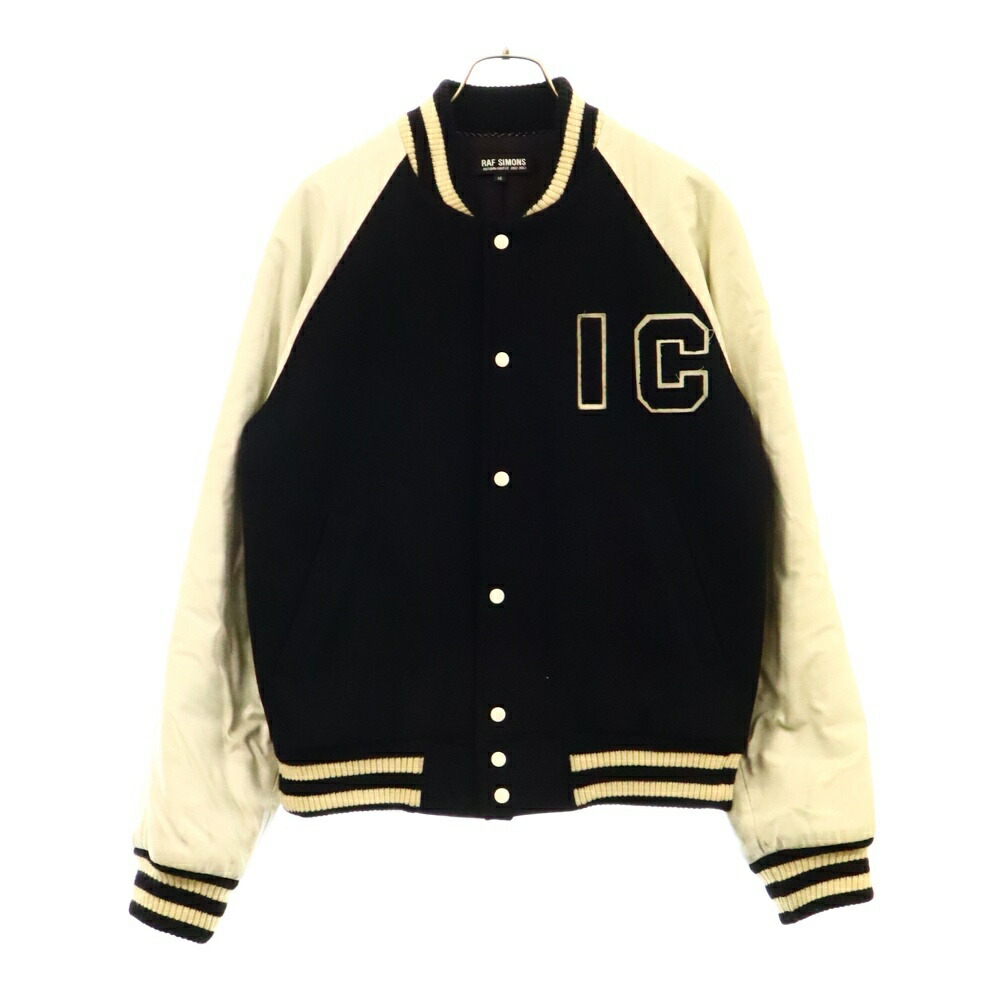 訳ありRAFラフシモンズレザーライダースジャケット RAF SIMONS - RAF SIMONS ラフシモンズ 20AW Biker Jacket with