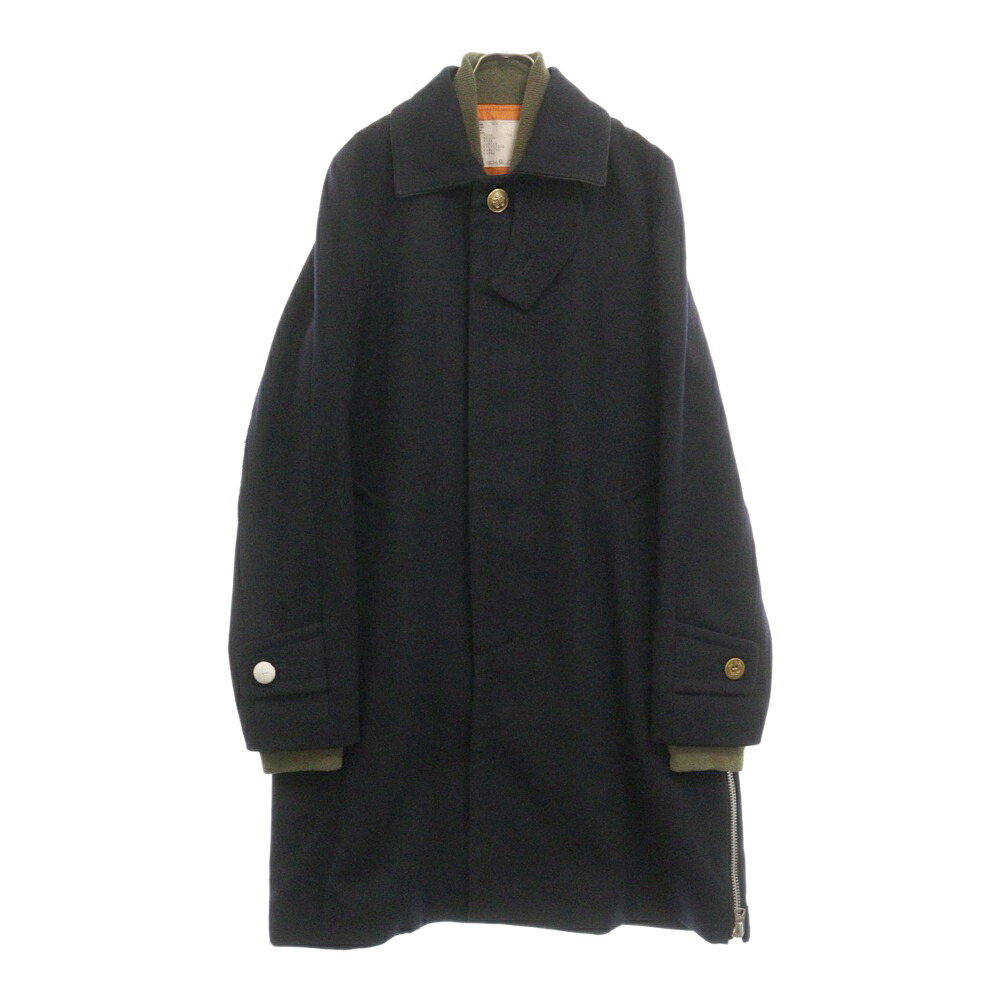 楽天市場】Sacai(サカイ) サイズ:1 19AW ダブルライダースドッキング 