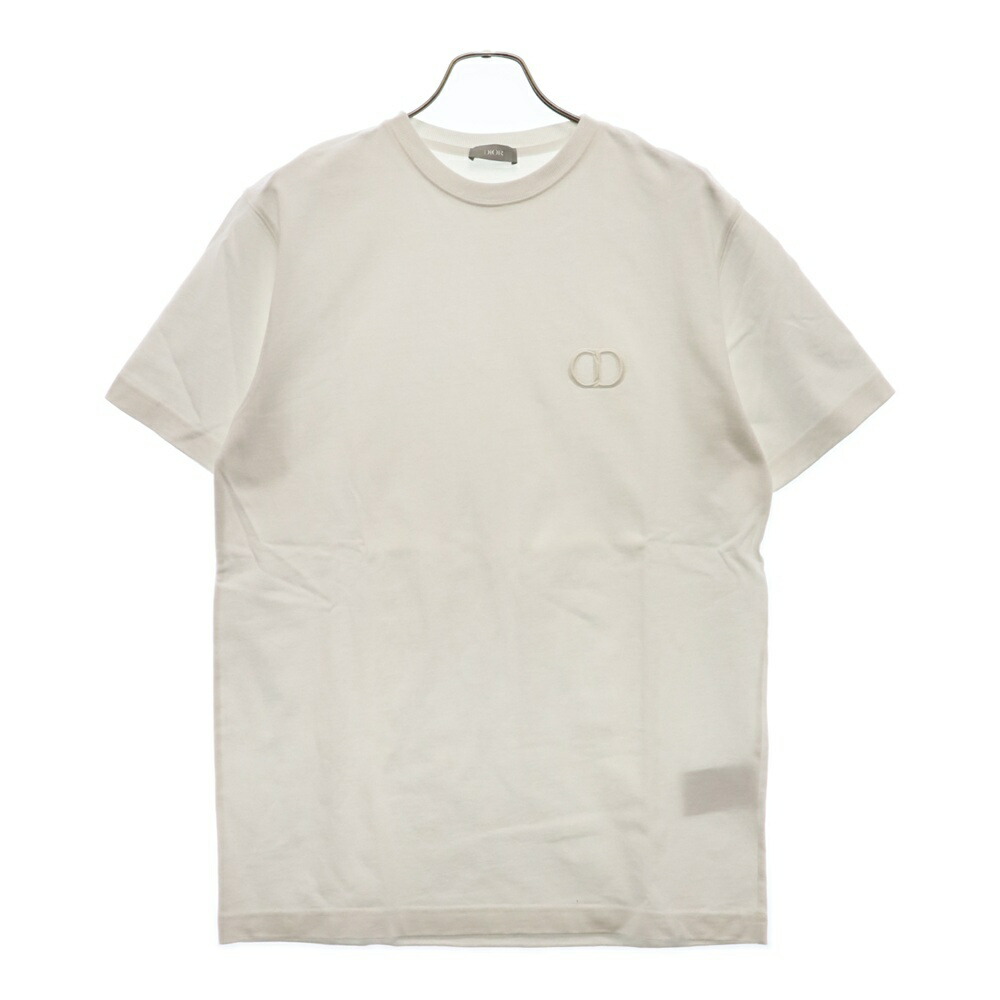 CHRISTIAN DIOR 半袖Tシャツ M ホワイト コットン ディオール DIOR