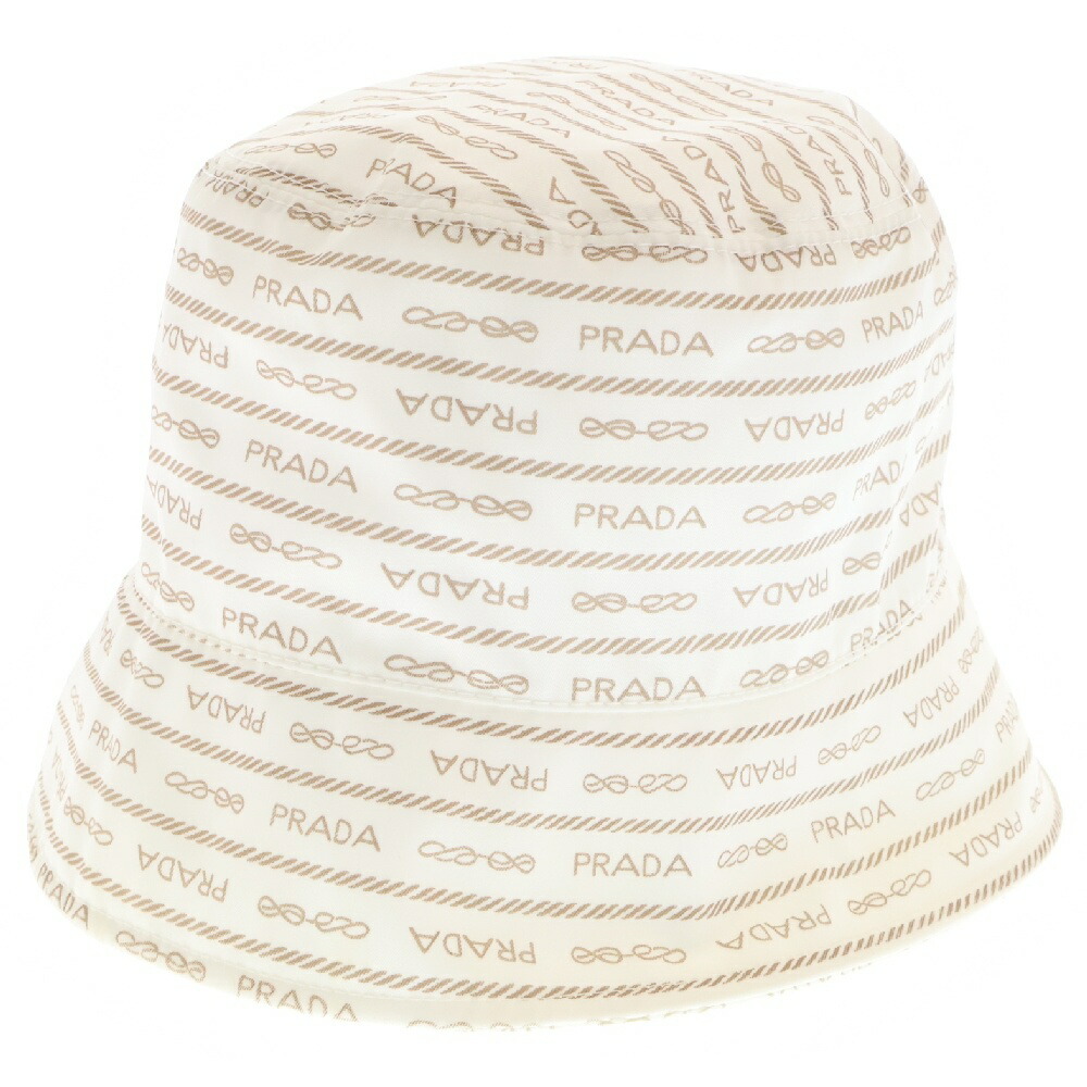 楽天市場】PRADA(プラダ) サイズ:L Print Drill Hat プリント