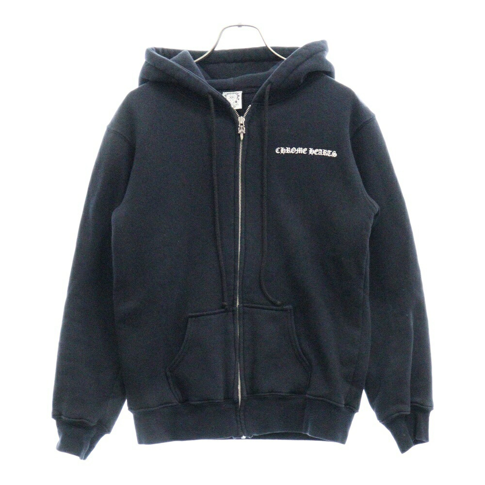 クロムハーツ ジップパーカー オールド chプラス 国内品 Mサイズ CHROME HEARTS クロムハーツ CH PLUS ZIP Hoodie CHプラス 裏地