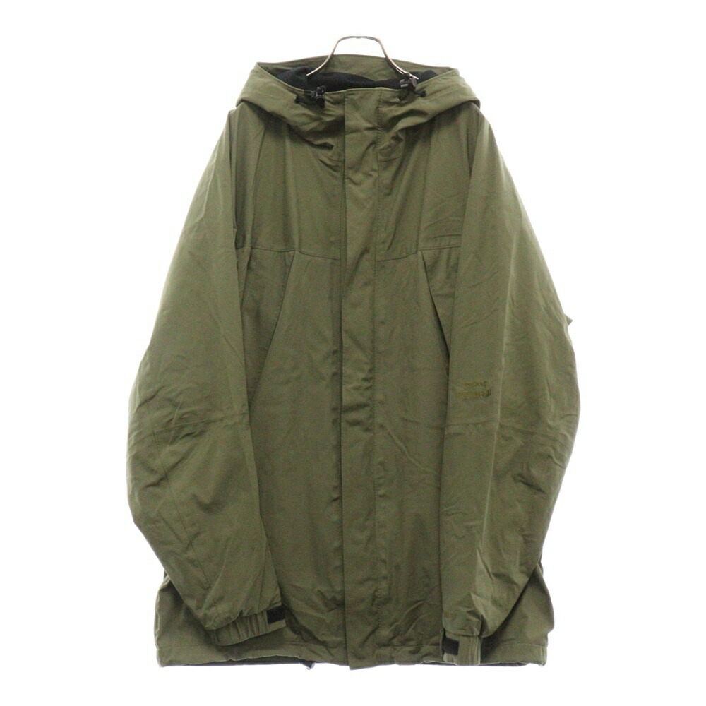 ステューシー　マウンテンパーカー　60/40クロス　Lサイズ　希少　ロゴパッチ ステューシーマウンテンパーカー60/40クロスLサイズ希少ロゴパッチ
