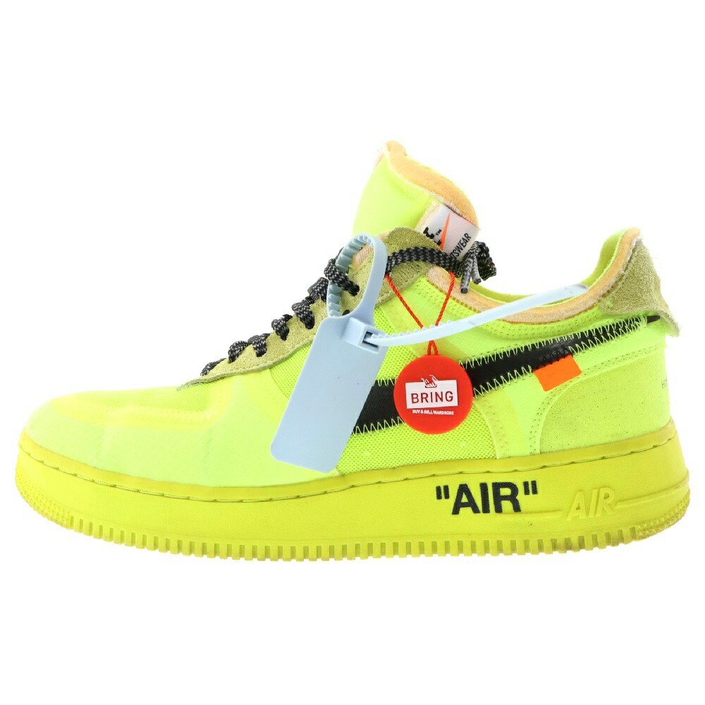 楽天市場】THE 10 : NIKE AIR FORCE 1 LOW OFF-WHITE volt/black