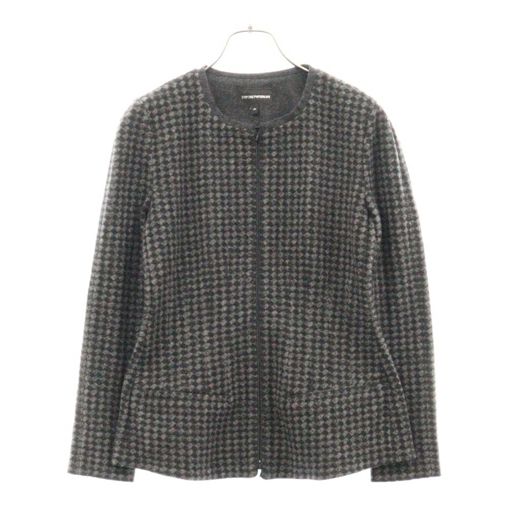 極美品！！　エンポリオアルマーニ　ツイード　テーラードジャケット　サイズ40 楽天市場】EMPORIO ARMANI(エンポリオアルマーニ) サイズ:40