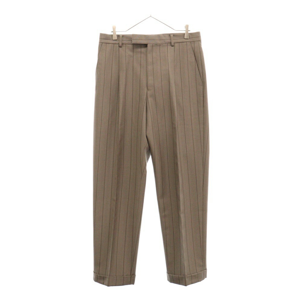 【楽天市場】WACKO MARIA(ワコマリア) サイズ:S 23SS DORMEUIL DOUBLE PLEATED TROUSERS ダブル プリーツトラウザー スラックスパンツ ライトパープル 23SS-WMP-TR18【中古】【程度A】【カラーパープル】【取扱店舗BRINGアメリカ村店  ...